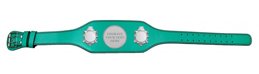 ENGRAVED TITLE BELTS - BUD003/S/ENGRAVES - AVAILABLE IN 4 COLOURS